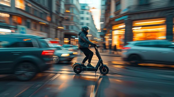 Découvrez la trottinette électrique 50 km/h pour vos trajets rapides